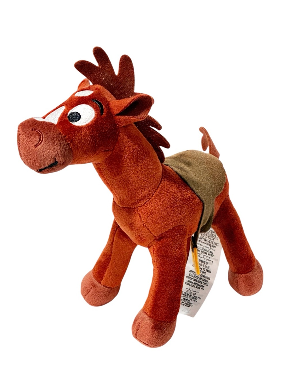 Disney Pixar Toy Story Bullseye Plush Horse Brown Stuffed Animal 10" Licensed